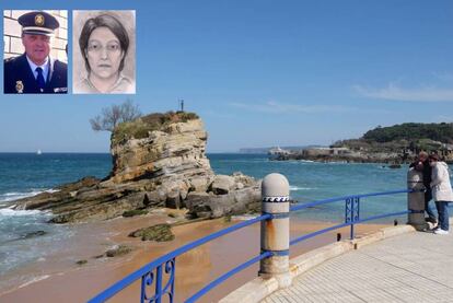 Panorámica de la playa del Camello en Santander. ALBERTO LOSA