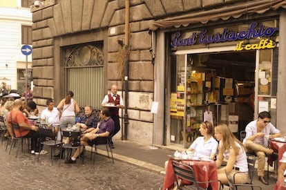 Café Santo Eustachio, en la capital italiana.