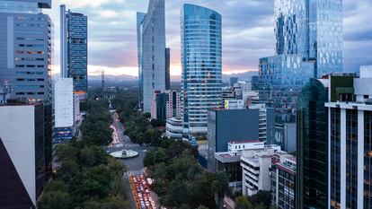 Avenida Paseo de la Reforma de la ciudad de México. GETTY IMAGES