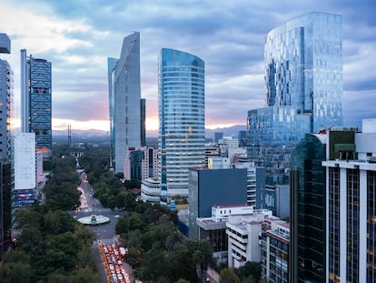 Avenida Paseo de la Reforma de la ciudad de México. GETTY IMAGES