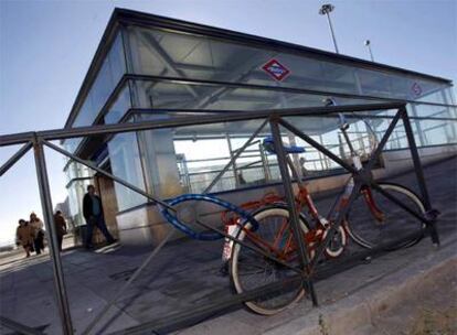 Parada de metro del Hospital Infanta Sofía, en San Sebastián de los Reyes.