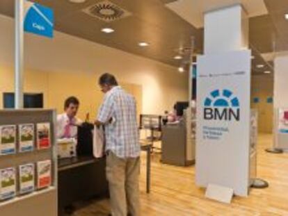 Interior de oficina de BMN.