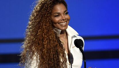 Janet Jackson, en la entrega de los premios BET en Los &Aacute;ngeles en 2015.