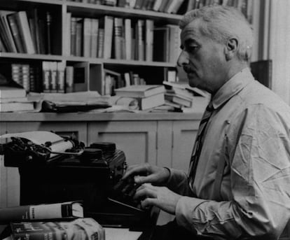 El escritor estadounidense William Faulkner (1897-1962).