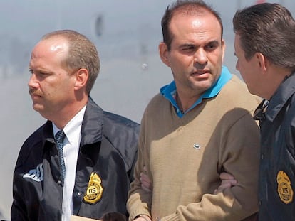 Mancuso cuando fue extraditado a Estados Unidos, en el 2008, durante el gobierno del expresidente Álvaro Uribe