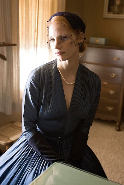 La actriz Jessica Chastain, impecable en su papel de madre de otros tiempos en &#39;El rbol de la vida&#39;.