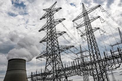 Central nuclear de Lingen (Alemania), fotografiada este lunes