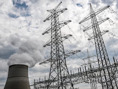 Central nuclear de Lingen (Alemania), fotografiada este lunes