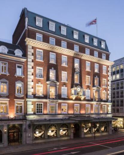 Los grandes almacenes Fortnum & Mason.