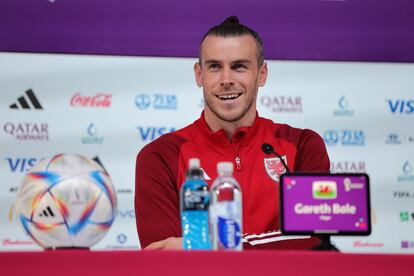 Gareth Bale, este domingo en Doha.