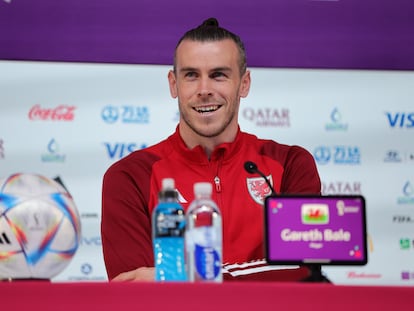 Gareth Bale, este domingo en Doha.