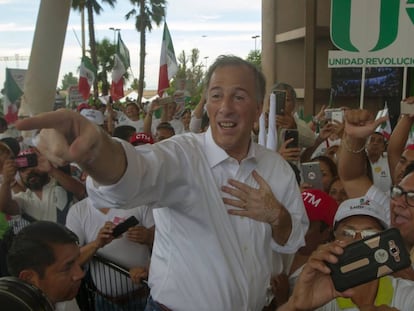 Meade, durante sus cierre en el norteño Estado de Coahuila.