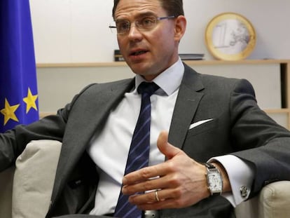 Jyrki Katainen, vicepresidente de la Comisi&oacute;n Europea.