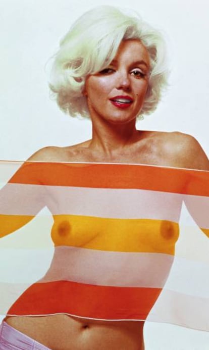 &Uacute;ltima sesi&oacute;n de fotos de Marilyn Monroe, en la suite 261 del Hotel Bel-Air en Los &Aacute;ngeles, a finales de junio de 1962.