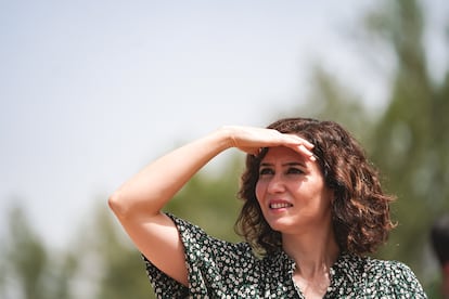 La presidenta regional, Isabel Díaz Ayuso, el 17 de junio.