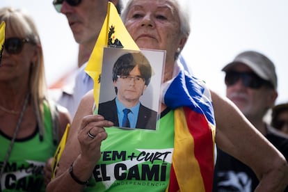 Imagen de Puigdemont en la pasada Diada.