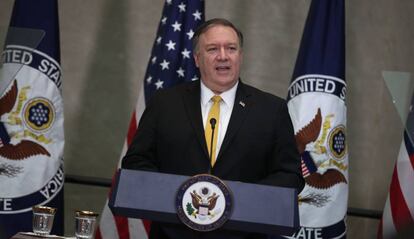 El secretario de Estado, Mike Pompeo.