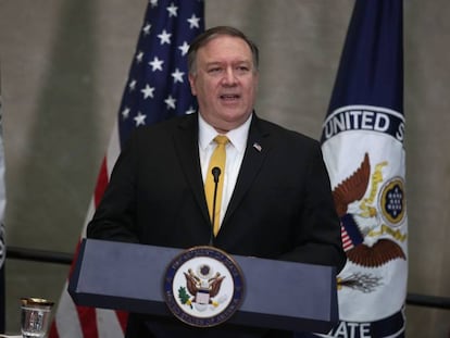 El secretario de Estado, Mike Pompeo.