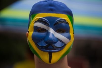 Anti-Corruption Protestors Rally Against Former President Lula And Dilma Rousseff