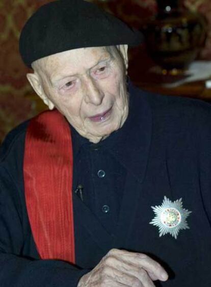 Ígor Moiséyev, en la celebración de su centésimo cumpleaños.