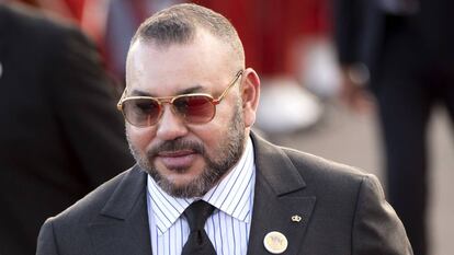 El Rey Mohamed VI de Marruecos.