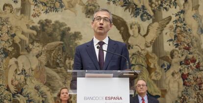 El gobernador del Banco de España, Pablo Hernández de Cos.