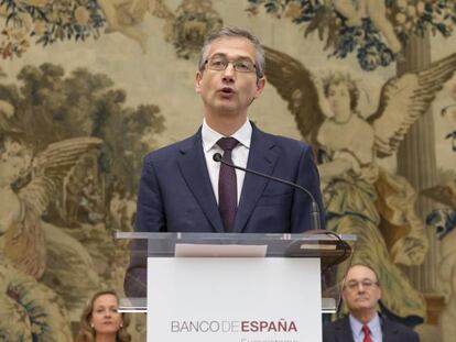 El gobernador del Banco de España, Pablo Hernández de Cos.