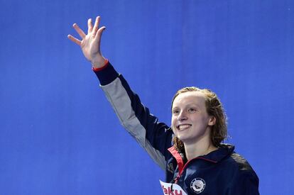 Ledecky, la mujer de los cinco oros