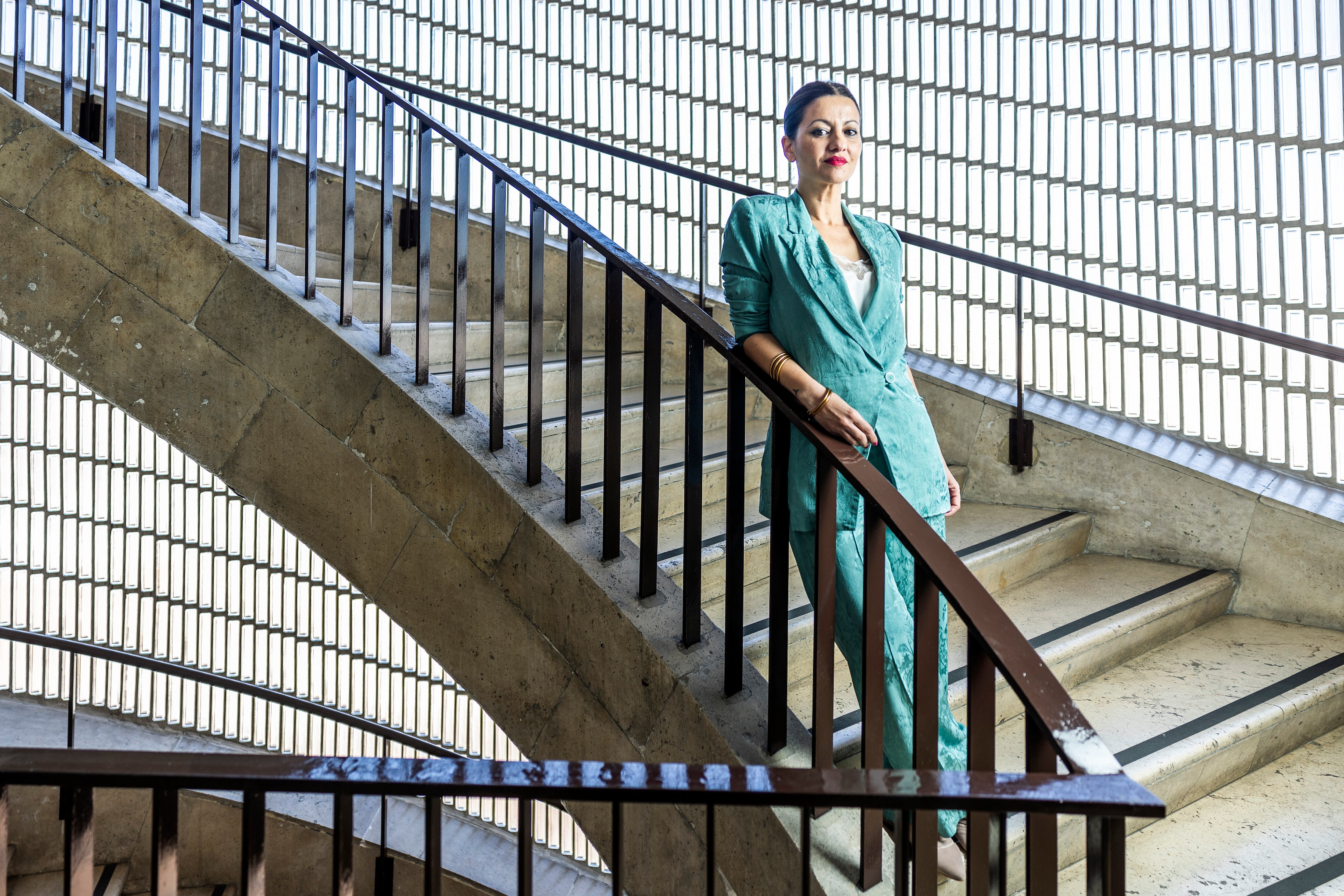 Sira Rego, ministra de Juventud e Infancia, en la sede del ministerio, en Madrid. 