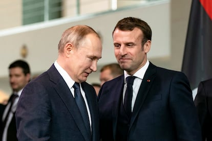 Macron y Putin