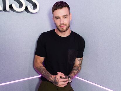 El cantante Liam Payne posa en los estudios de Kiss FM en Londres en septiembre de 2019.