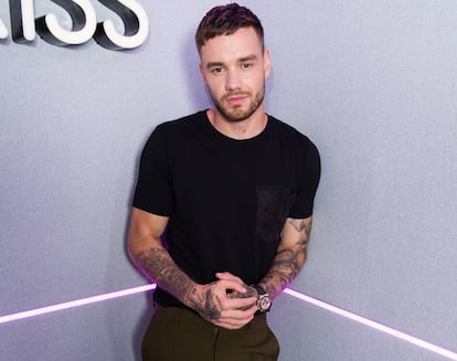 El cantante Liam Payne posa en los estudios de Kiss FM en Londres en septiembre de 2019.