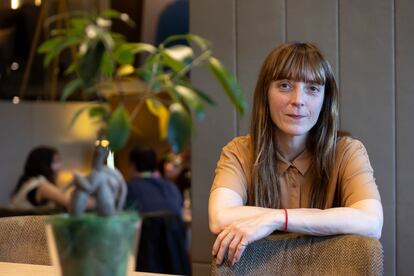 Entrevista a la directora de cine Elena Trapé en el hotel AC Malaga Palacio, durante la 26 edicion del Festival de Malaga.