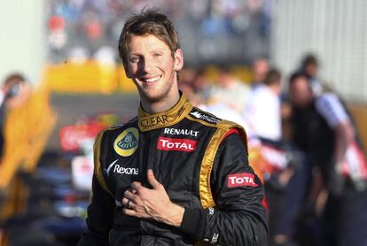 Romain Grosjean ha logrado el tercer puesto en Melbourne