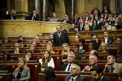 Debate de investidura en el Parlament. 