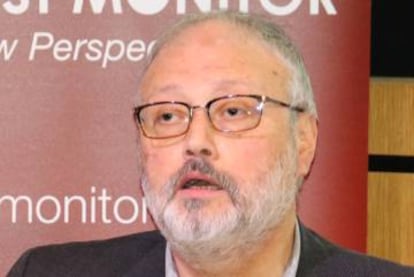 Jamal Khashoggi, en septiembre en Londres.