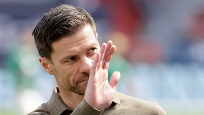 Xabi Alonso, hace unos días.