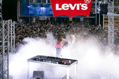 Una de las actuaciones de The Levi’s® Plaza.