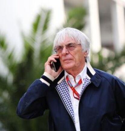 Bernie Ecclestone, principal ejecutivo de la Fórmula 1 desde 1978.