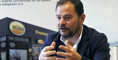 Vicente Pascual, director de expansión de Midas.