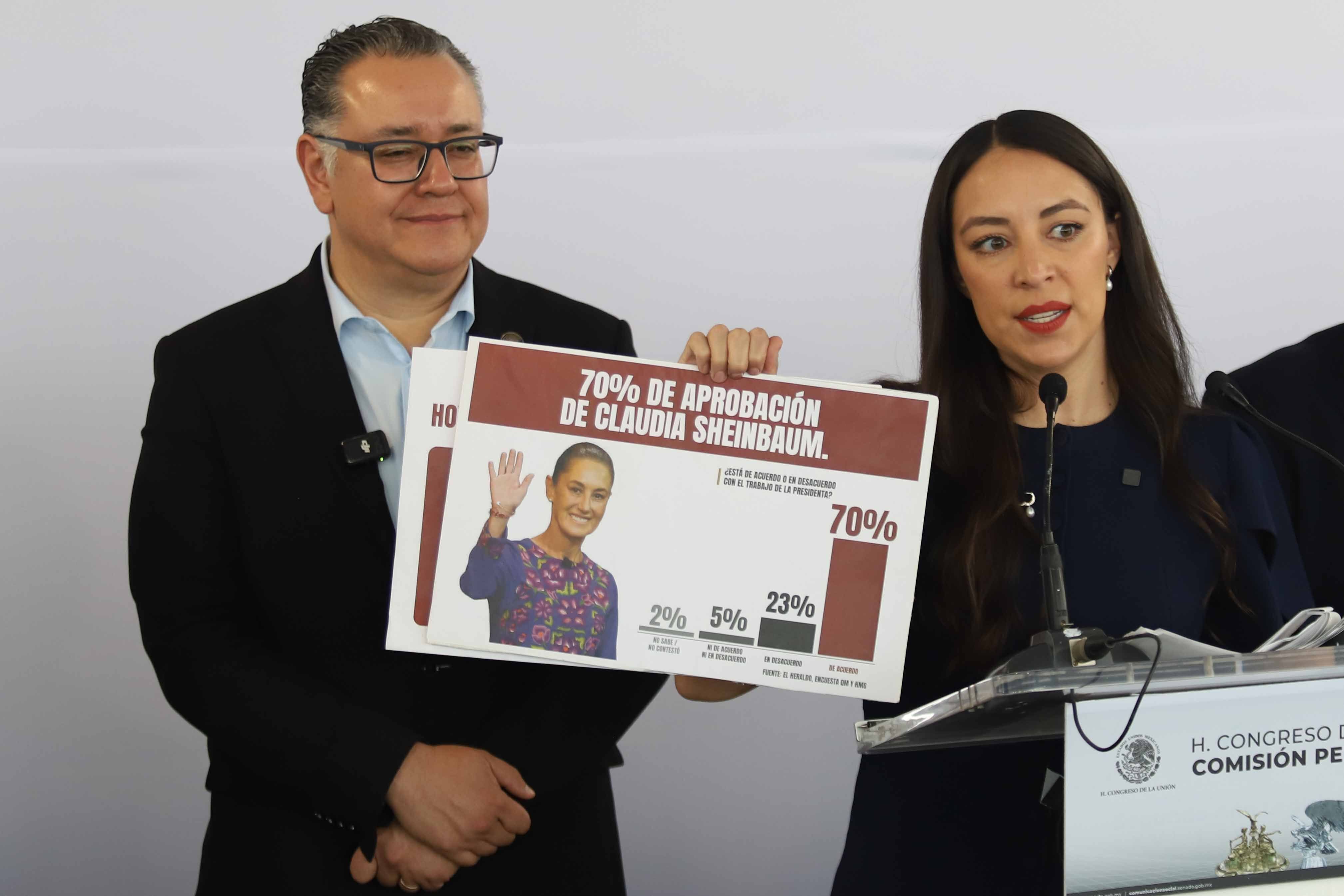 La senadora morenista Julieta Ramírez niega tener un acuerdo de colaboración con EE UU: “Es una farsa”