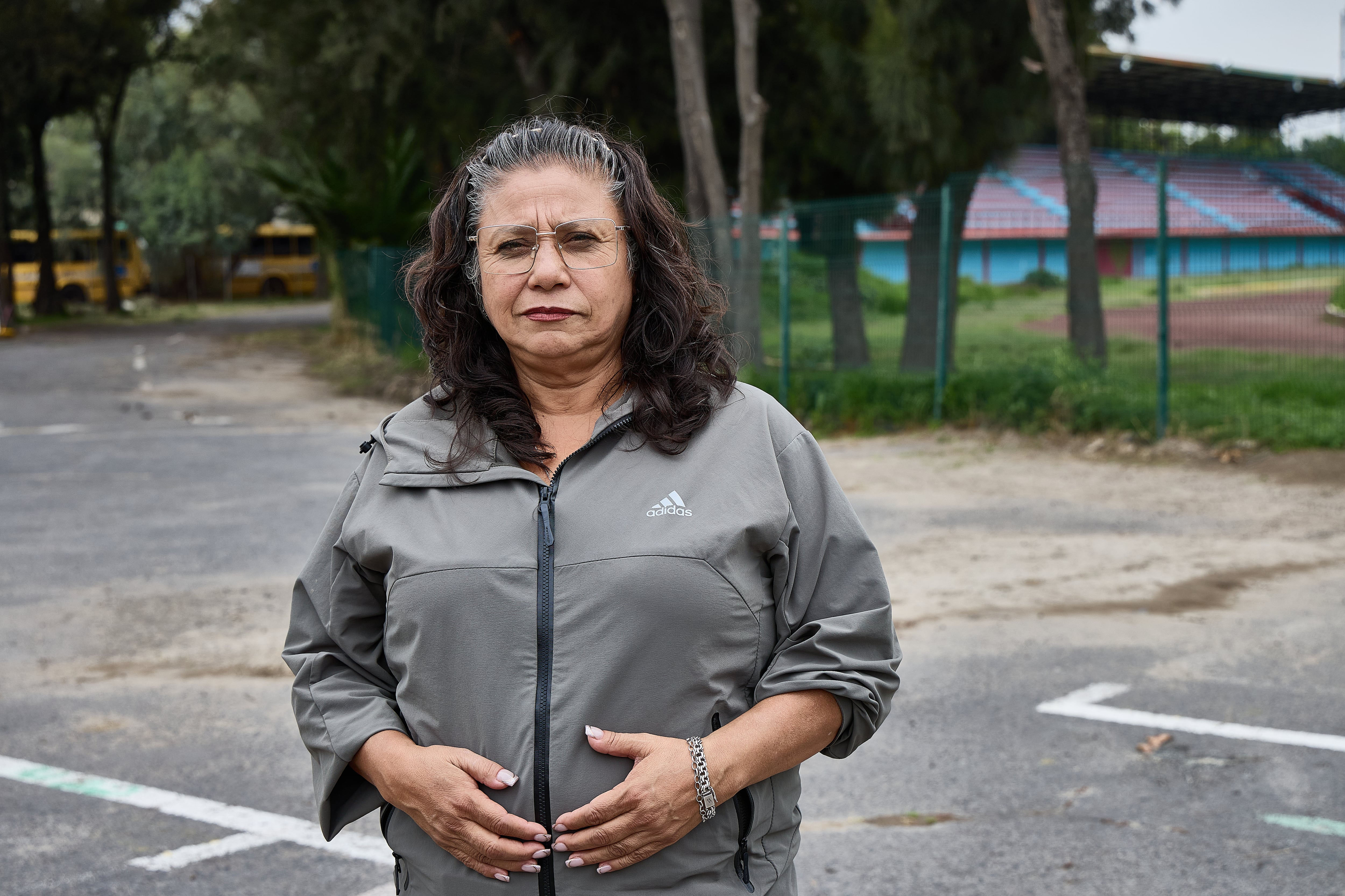 Rocio Vera en el Deportivo Los Galeana, el 17 de junio.