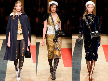 Las chicas marineras de Prada se ponen el corsé