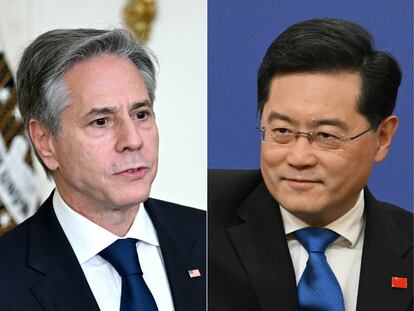 Secretary of State Antony Blinken and China's Foreign Minister Qin Gang