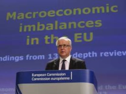 El comisario de Asuntos Económicos y Financieros de la UE, Olli Rehn. EFE/Archivo