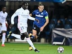 24 February 2021, Italy, Bergamo: Real Madrid's Ferland Mendy (L) and Atalanta's Rafael Toloi battle for the ball during the UEFA Champions League round of 16 first leg soccer match between Real Madrid and Atalanta BC at Gewiss Stadium. Photo: Marco Alpozzi/LaPresse via ZUMA Press/dpa
Marco Alpozzi/LaPresse via ZUMA  / DPA
24/02/2021 ONLY FOR USE IN SPAIN