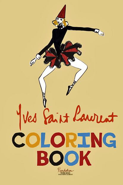 Yves Saint Laurent Colouring Book

Algo más antiguo que el libro de Saint Laurent antes mencionado, también repasa la trayectoria del diseñador a través de sus diseños más icónicos. El vestido 'Mondrian' y otras creaciones homenaje a Picasso, Matisse o Diaghilev se incluyen entre los 48 bocetos de Laurent recopilados en sus páginas.