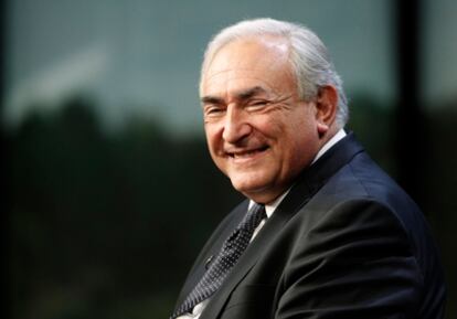 El director gerente del FMI, Dominique Strauss-Kahn.