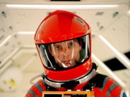 El astronauta Dave Bowman en '2001, odisea en el Espacio', de Kubrick.