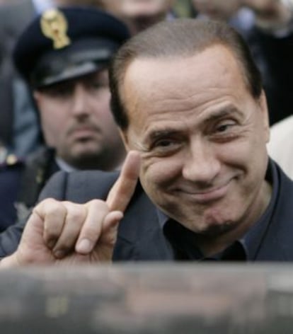 El ex primer ministro italiano Silvio Berlusconi.
